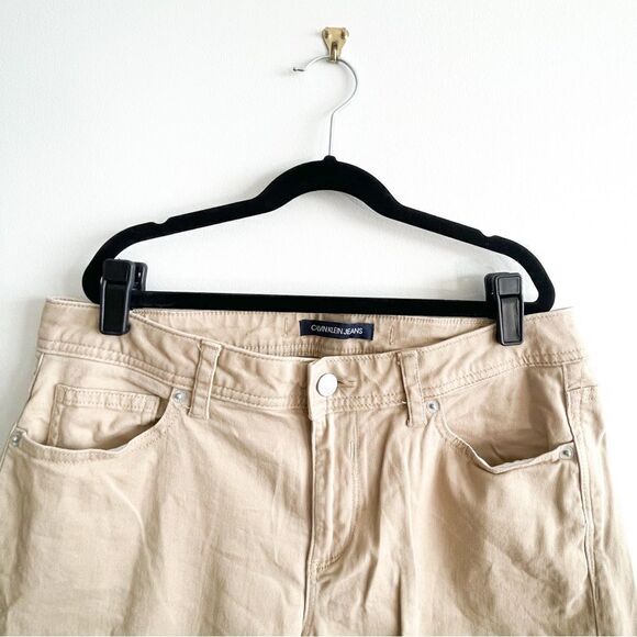 Calvin Klein Jeans Tan Cotton Blend Stretch Women's 10 5 Pockets - Picture 4 of 11